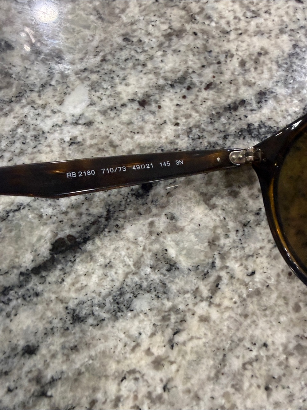 Ray-Ban Brown Tortoiseshell Frame Sunglasses with Brown Lenses - Picture 6 of 7